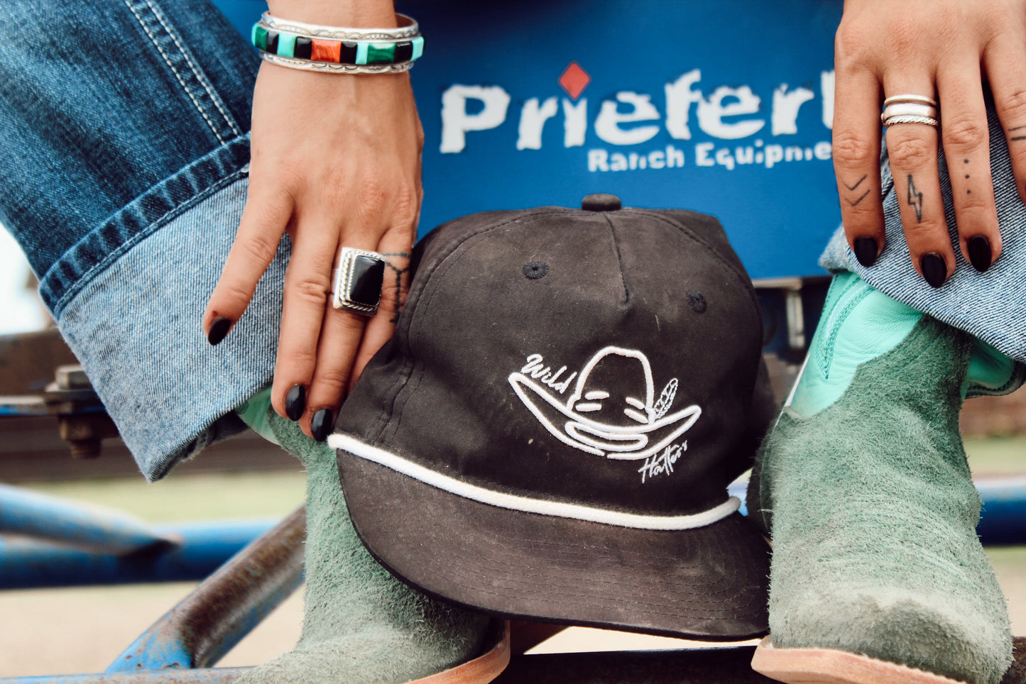 Signed & Stamped Cowboy "Black"