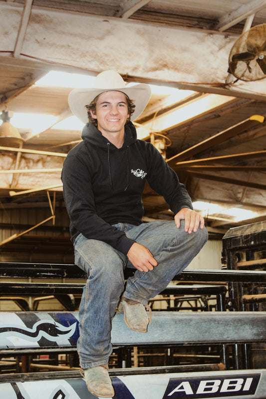 Sign & Stamped Cowboy Logo Hoodies