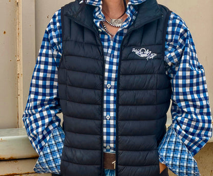 PREORDER ONLY - Signed & Stamped Cowboy Puffer Vest