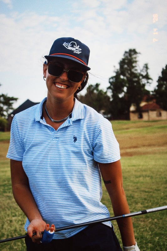 Signed & Stamped Cowboy - Navy