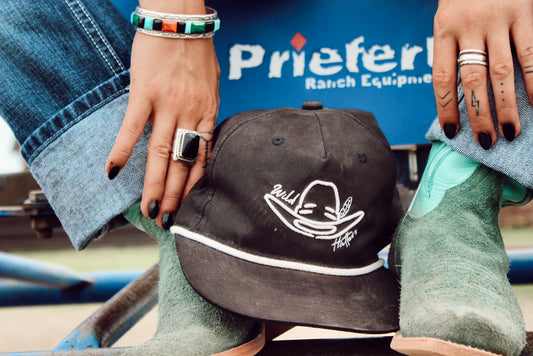 Signed & Stamped Cowboy "Black"