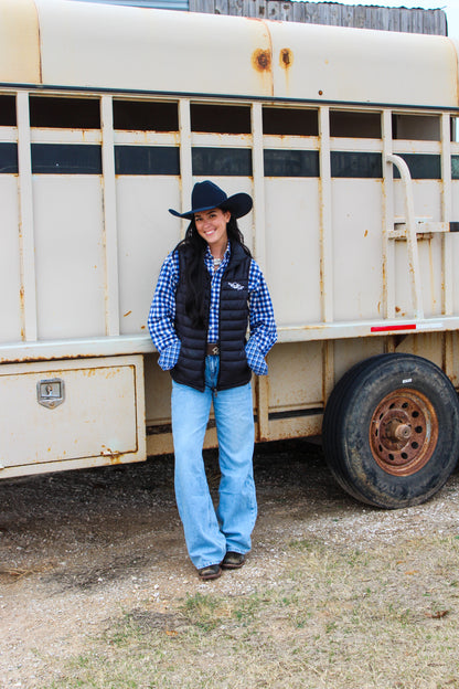 PREORDER ONLY - Signed & Stamped Cowboy Puffer Vest