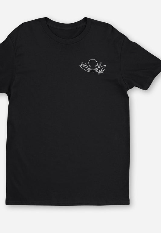 *PRE-ORDER* (Ships Early June) Wild Hatters Collective. Classic Black Tee