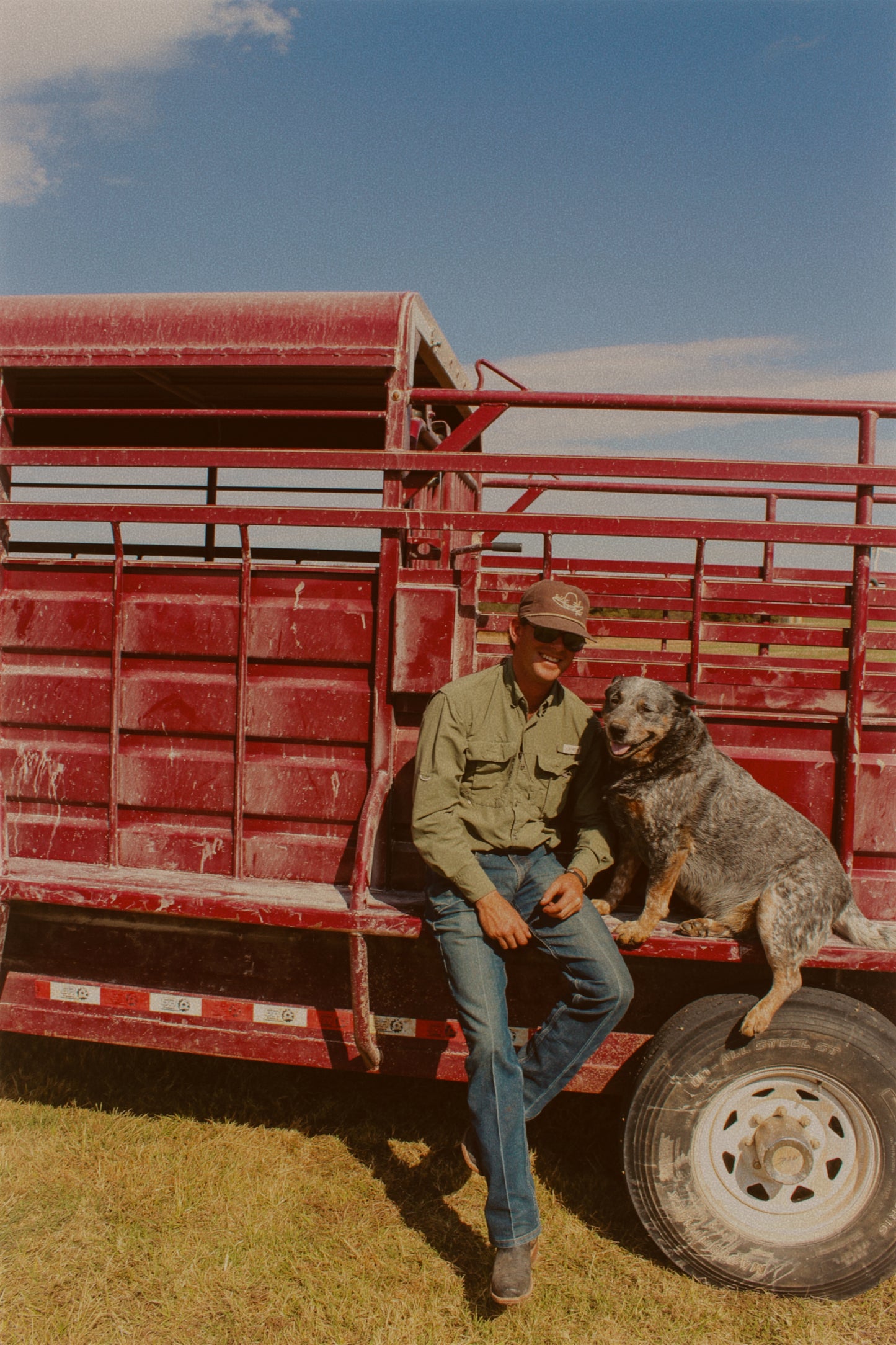 Signed and Stamped Cowboy - Brown