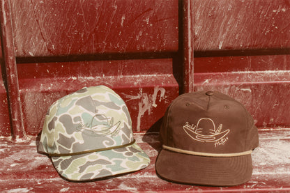 Signed and Stamped Cowboy - Brown